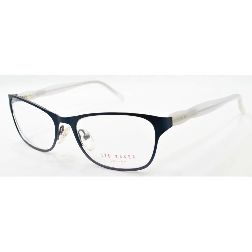 Ted Baker Rigger 2213 696 Women's Eyeglasses Frames 51-17-135 Navy / Light Blue